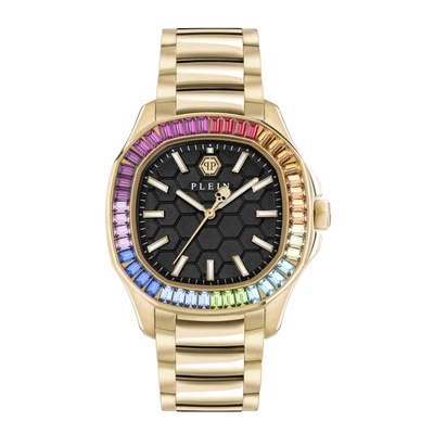 Afbeelding van Philipp Plein The $Pectre PWTAA1224 Horloge Staal Goudkleurig Ø 38 mm