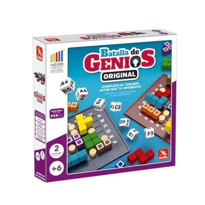 Afbeelding van Lúdilo 3D Battle of Genios Table Houten puzzels Educational Games Intelligent Kids Puzzle Black (The Happy 80800)