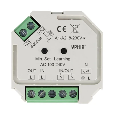 Afbeelding van Yphix Draadloze Led Dimmer 230v LEDdirect.nl