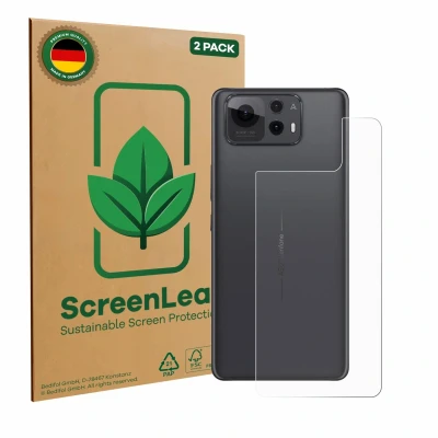 Afbeelding van ScreenLeaf Screenprotector voor ASUS ZenFone 12 Ultra (Achterkant) Duurzame schermbescherming Folie Beschermfolie transparant (2 Stuks)