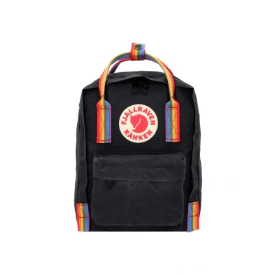 Afbeelding van Rugzak Fjällräven Kånken Rainbow Mini Black Pattern