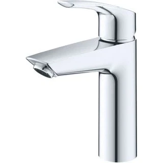 Afbeelding van Grohe eurosmart wastafelmengkraan push open m size chroom 23923003