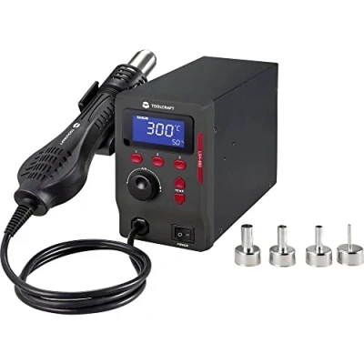 Afbeelding van TOOLCRAFT LSH 880 Hetelucht soldeerstation Digitaal 800 W 100 500 C