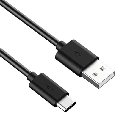 Afbeelding van PremiumCord USB C naar 2.0 verbindingskabel 10 cm, snel opladen tot 3 A, oplaadkabel en datakabel, 3.1 type stekker A stekker, kleur zwart, lengte cm