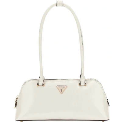 Afbeelding van Guess Arnela Shoulder Satchel Handtas, Dames, Maat: One Size, Bone