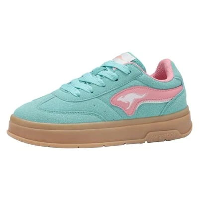 Afbeelding van Kangaroos KGK Meenie Sneakers laag voor kinderen, Maat: 36, Ocean/rose Pu