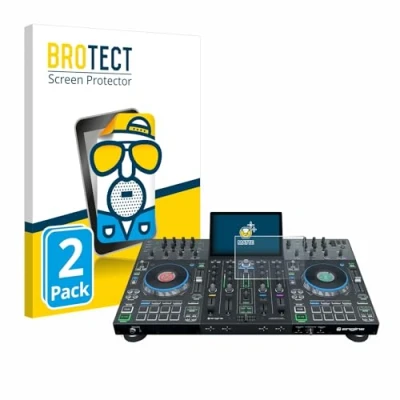 Afbeelding van BROTECT Screenprotector voor Denon DJ Prime 4+ Folie Beschermfolie matte (2 Stuks)