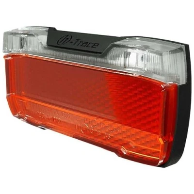 Afbeelding van Herrmans achterlicht H Trace 50 mm 6 12V e bike rood/zilver