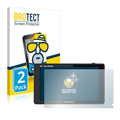 Afbeelding van BROTECT Screenprotector voor Feelworld LUT6S 6&quot; Folie Beschermfolie matte (2 Stuks)