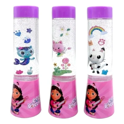 Afbeelding van Joytoy Gabby&#039;s Dollhouse LED glitterlamp in tubeverpakking 4,5x4,5x15 cm