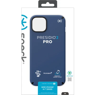 Afbeelding van Speck Presidio2 Pro Apple iPhone 14 Plus/15 Plus Coastal Blue with Microban