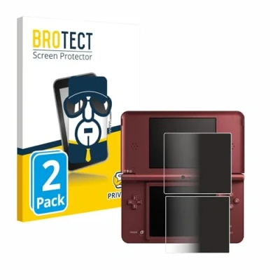 Afbeelding van BROTECT Anti spionnetje privacyfolie Beschermfolie tegen Blauw licht (DSi XL), Andere spelaccessoires,