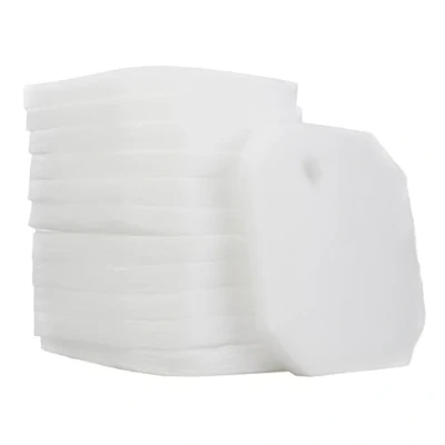 Afbeelding van LTWHOME Compatibele Filtervlies Wit Geschikt voor Eheim 2616265 Professioneel Pro 2 2226/2326/ 2026/2128 en Ervaring 350 Aquariumfilter (12 Stuks)