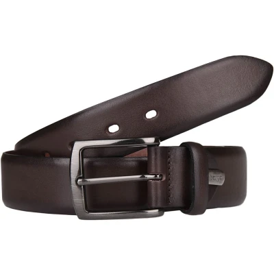 Afbeelding van LLOYD Leren Riem Belt W115 Dark Brown Bruine