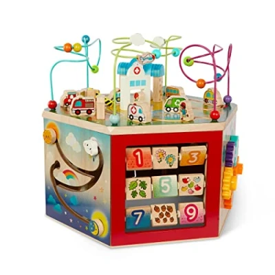 Afbeelding van Battat BT2748C1Z Groot houten activiteitencentrum