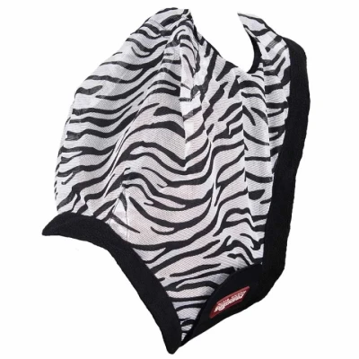 Afbeelding van Premiere Vliegenmasker animal print Pony Zebra Zwart