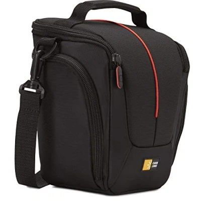 Afbeelding van Case Logic DCB306K SLR cameratas, holster, incl. draaggreep/schouderriemlus, zwart/rood