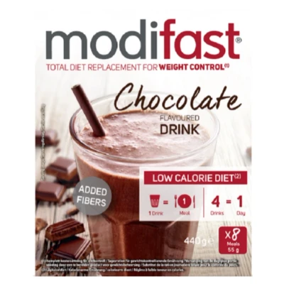 Afbeelding van Intensive Milkshake Chocolade 8 Zakjes