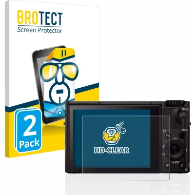Afbeelding van BROTECT Screenprotector voor Sony Cyber Shot DSC RX100 III Folie Beschermfolie transparant (2 Stuks)