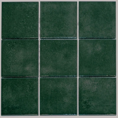Afbeelding van The Mosaic Factory Kasba Forest Green Glossy
