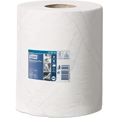 Afbeelding van Tork Wiping Plus Centerfeed Poetspapier 2 laags M2
