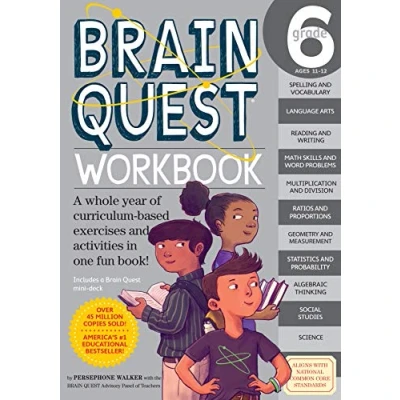Afbeelding van Brain Quest Workbook Grade 6