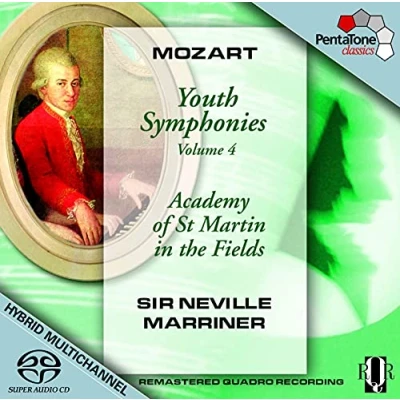 Afbeelding van Academy Of St. Martin In The Fields, Sir Neville Marriner Mozart: Youth Symphonies Volume 4 (Super Audio CD)