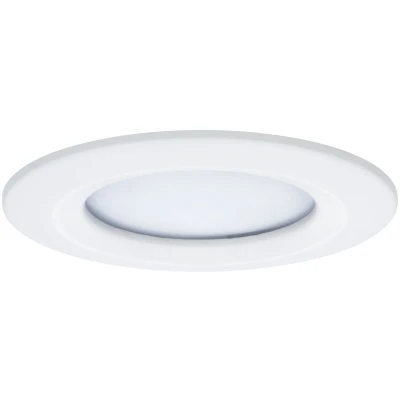 Afbeelding van EBL set Nova Coin 3 stapdim rond stijf LED 3x6,5W 2700K 230V Wit mat/Alu