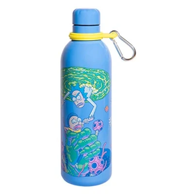 Afbeelding van Grupo Erik Drinkfles Rick And Morty 500 Ml 7 X 25 Cm Rvs Blauw