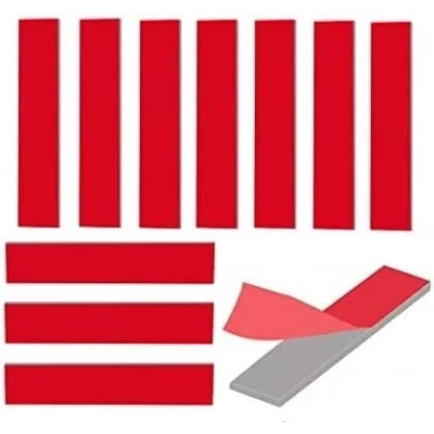 Afbeelding van 10Pcs Nummerplaat Sticky Pads Dubbelzijdige Registratie Plaat voor Auto Kentekenplaten