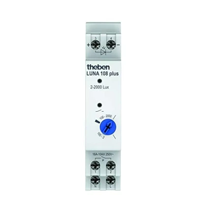 Afbeelding van Theben luna schemerschakelaar voor din rail inbouw lichtsensor 1080900