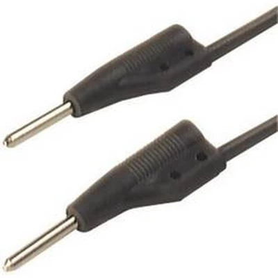 Afbeelding van SKS Hirschmann MVL 2/100 sw Meetsnoer Stekker 2 mm 1.00 m Zwart 1 stuk(s)