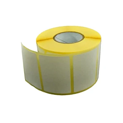 Afbeelding van Netuno 1 rol thermische etiketten zelfklevende 60x40mm kern 40mm 1000 stuks per universele perforatie buitenzijde gewikkeld permanente voor printer barcode sticker