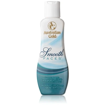 Afbeelding van Australian Gold Smooth Faces Zonnebankcrème 120 ml zonnebank bescherming snelbruiner
