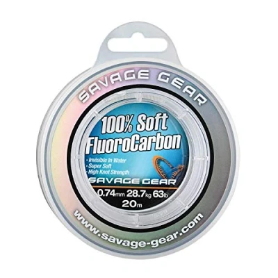 Afbeelding van Savage Gear Soft Fluorcarbon Clear 0.30mm (50m) Fluorocarbon