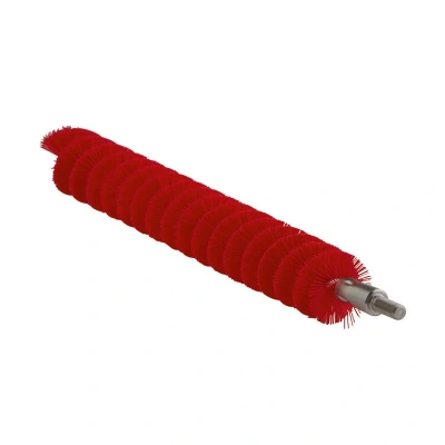 Afbeelding van Vikan Pijpborstel Ø20mm Medium voor Flexibele Kabel Rood