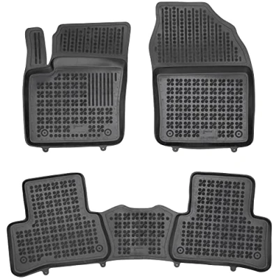 Afbeelding van M MOTOS Auto vloermatten van rubber voor Toyota C HR vanaf 2016 Maak uw reis comfortabeler met antislip automatten alle weersomstandigheden, bescherming tegen vuil