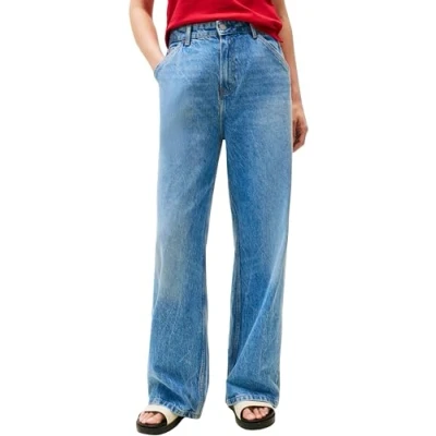 Afbeelding van TOMMY HILFIGER Dames losse wijde pijpen RW ALI WW0WW46792, Denim, 3227, Denim (Ali), 27W / 32L