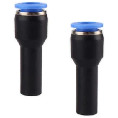 Afbeelding van set van 2 pneumatische reductie, steeknippels op IQS slangaansluiting, 2, alle maten 6 4, 8 6, 10 8, 12 mm, steeknippel voor slang (steeknippel mm slang)