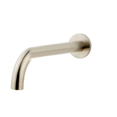 Afbeelding van Wiesbaden inbouw uitloop rond 25cm 1/2&#039;&#039; geborsteld staal