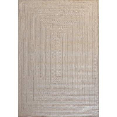 Afbeelding van Brussels Buitenkleed Indoor &amp; Outdoor Vintage Vloerkleed Tuinkleed, Balkonkleed Jute Rechthoek Polypropyleen 140x200 cm