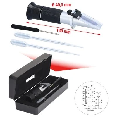 Afbeelding van Anti vries / accuzuurmeter (Refraktometer) KS TOOLS 550.1290