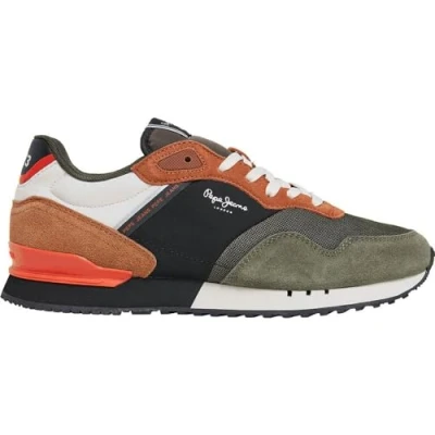 Afbeelding van Pepe Jeans London Grade M Sneakers laag, Maat: 41, Dusky green Kunststof
