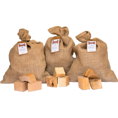 Afbeelding van Chunks Assortiment Elzen, Beuken, Kersen BBQ Rookhout Kadopakket