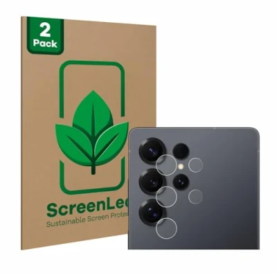 Afbeelding van ScreenLeaf Screenprotector voor Samsung Galaxy S25 Ultra Enterprise Edition (ALLEEN Camera Lens) Duurzame schermbescherming Folie Beschermfolie transparant (2 Stuks)