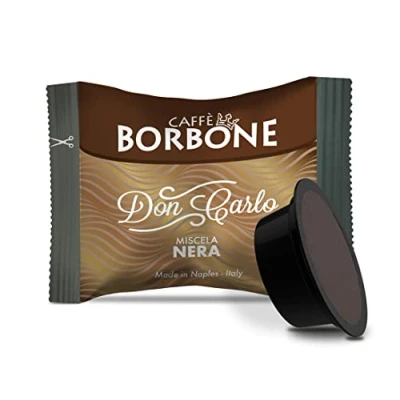 Afbeelding van BORBONE CAPSULE DON CARLO NERA 100 PZ BOX COMPATIBILI LAVAZZA A MODO MIO