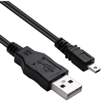 Afbeelding van Vervangings Compatibele Panasonic Lumix DMC TZ40 Vervanging USB kabel door Dragon Trading