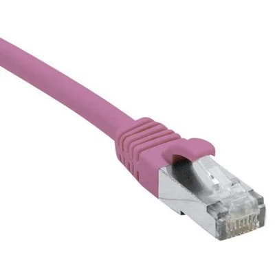 Afbeelding van Netwerkkabel DEXLAN RJ45 CAT 6 S/FTP LSOH SNG roze 0.5 m
