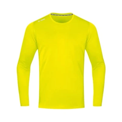 Afbeelding van JAKO Run Met Lange Mouwen 2.0, Uniseks Volwassene, Neon Geel, M