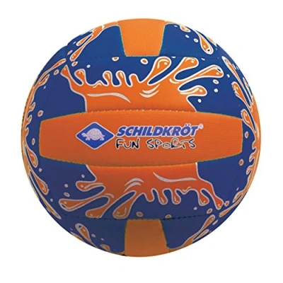 Afbeelding van Schildkröt Funsports neopreen mini beachvolleybal GR. 2 Ø 15cm, kleine volleybal, 970274, oranje blauw,